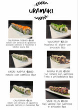 Load image into Gallery viewer, MENU
